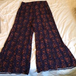 Anthropologie Wide Leg Pants